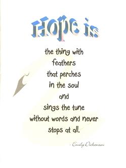 Hope is the thing